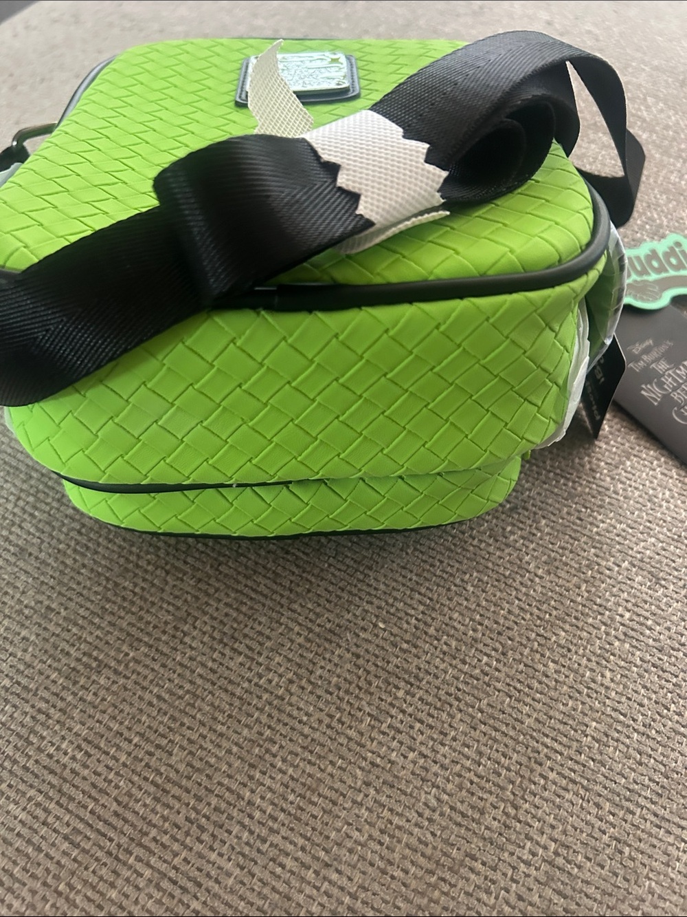 NBC Oogie Boogie Glow Crossbuddies Cosplay Crossbody Bag with Coin Bag - Picture 7 of 7